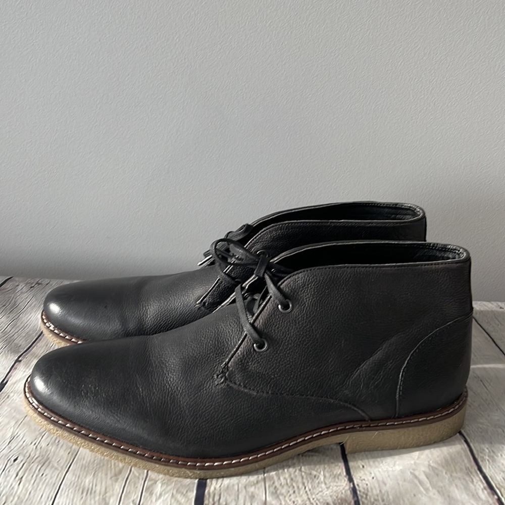 Mens Black Dress Boots Size 13